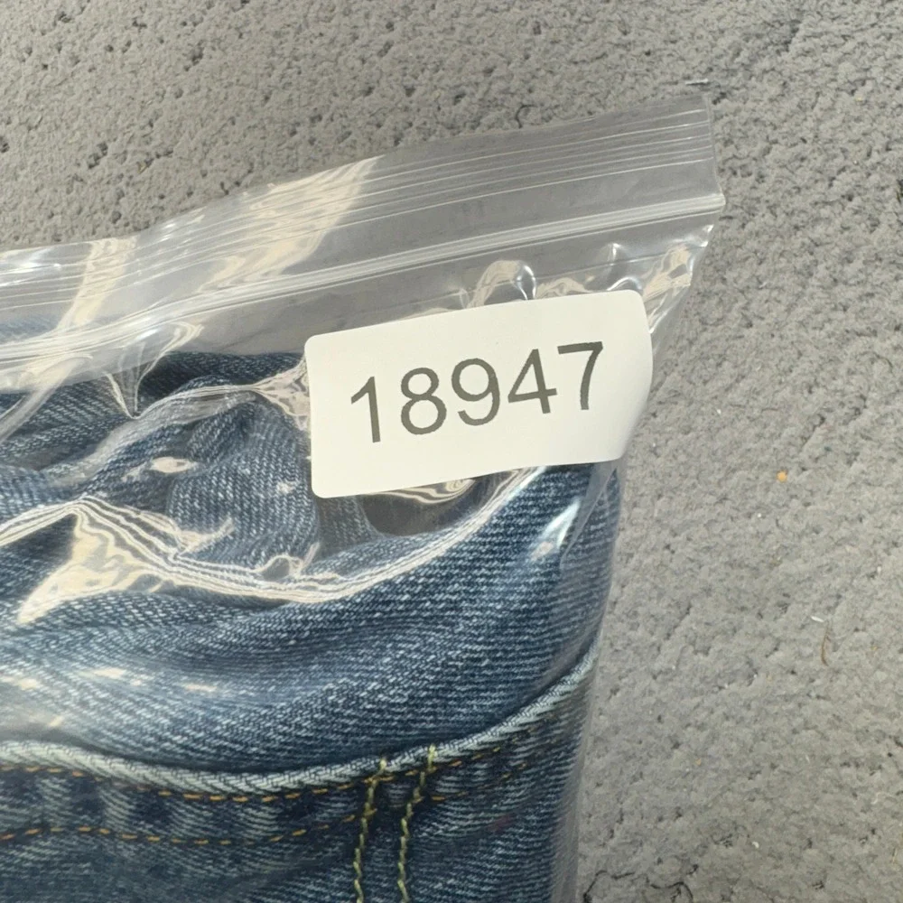 Levi's 560 Jeans Mens 33x30 Blue Comfort Fit Loose Tapered Leg Baggy Denim